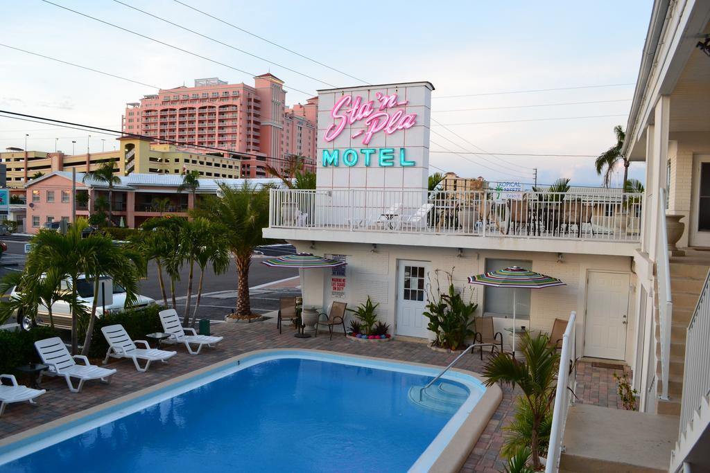 Sta N Pla Motel Clearwater Beach Exterior photo